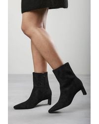 Where's That From - Hirlis Snipped Toe Heeled Ankle Boot - Lyst