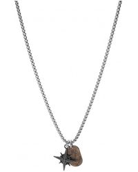 Fossil - Vintage Casual Stainless Steel Necklace - Jf03624998 - Lyst