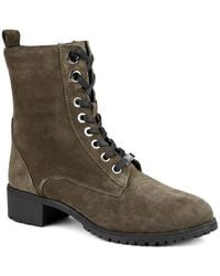 Jones Bootmaker - Maura Leather Block Heel Boots - Lyst