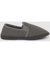 DEBENHAMS - Herringbone Carpet Slipper - Lyst