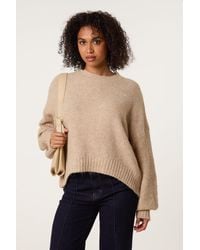 Blue Vanilla - Long Sleeve Round Neck Jumper - Lyst