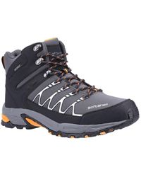 Cotswold - 'abbeydale Mid' Softshell Pu Mens Hiking Boots - Lyst