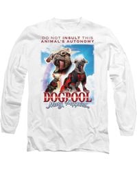 Marvel - Deadpool & Wolverine Deadpool Mary Puppins Bootleg Long Sleeve T-Shirt - Lyst