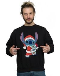 Disney - Lilo & Stitch Stitch Christmas Sweatshirt - Lyst