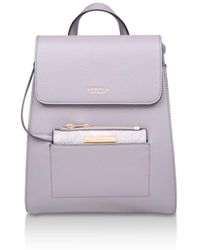 carvela grey backpack