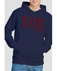 Marvel - Thor Text Hoodie - Lyst