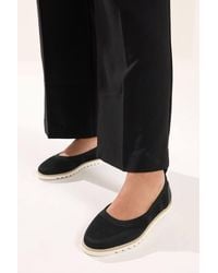 Yours - Knitted Slip On Ballet Flats - Lyst