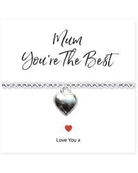 Aye Do Gifts - Mum You'Re The Best Stretch Beaded Bracelet & Gift Card - Lyst