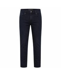 KAM Jeanswear - Regular Fit Knitted Denim Jeans For - Lyst