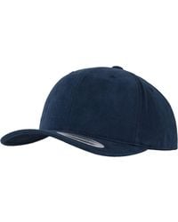 Flexfit - Brushed Twill Mid-Profile Cap - Lyst