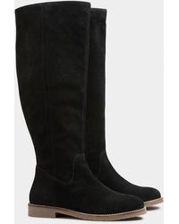 Long Tall Sally - Suede Knee High Boots - Lyst