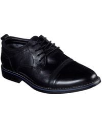 Skechers - 'bregman Selone' Leather Lace Shoes - Lyst