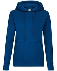 Fruit Of The Loom - Lady Fit Hooded Sweatshirt Hoodie - Lyst