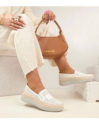Love Lace - Stylish Openwork Slip On Platform Shoes For Comfort - Lyst