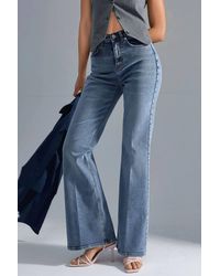 Hiccup - Squalo High Waist Flare Jeans - Lyst