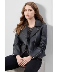 Bolongaro Trevor - Real Leather Molly Biker Jacket - Lyst
