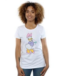 Disney - Classic Daisy Duck T-shirt - Lyst