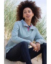 Kite - Weymouth Button Neck Sweatshirt - Lyst