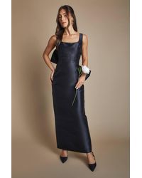 Coast - Twill Sleeveless Column Bridesmaid Dress With Statement Bow Back - Lyst