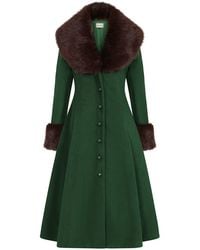 Banned Retro - Martha Fur Coat - Lyst
