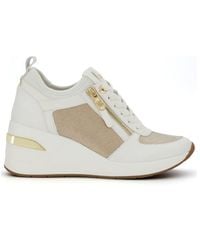 Dune - 'eiline' Leather Trainers - Lyst