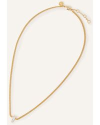 Accessorize - 14ct Gold-plated Sparkle Kite Cut Pendant Necklace - Lyst