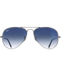 Ray-Ban - Aviator Gradient Light Aviator 3025 Sunglasses - Lyst