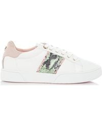 Dune - 'elsie S' Leather Trainers - Lyst