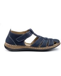 Hotter - Extra Wide 'Sharini' Fisherman Sandals - Lyst