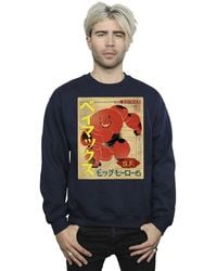 Disney - Big Hero 6 Baymax Baymax Newspaper Sweatshirt - Lyst