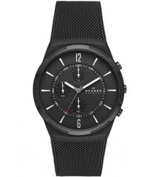 Skagen - Melbye Chronograph Stainless Steel Classic Analogue Watch - Skw6802 - Lyst