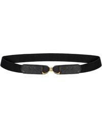 MODISHION - Stretchy Fashion Waist Belt With Bow Buckle - Lyst