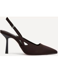Linzi - Rhea Scuba Sling Back Court Heels - Lyst