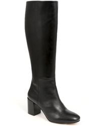 Jones Bootmaker - Neptune Long Medium Calf Fit Long Leather Boots - Lyst