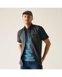 Regatta - Mindano Short Sleeved Check Shirt - Lyst