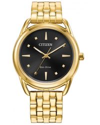 Citizen - Eco-drive Bracelet Stainless Steel Classic Watch - Fe7092-50e - Lyst
