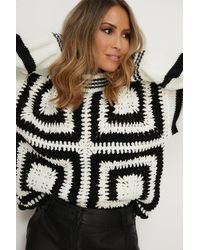 Oasis - Rachel Stevens Premium Hand Crochet Jumper - Lyst