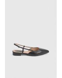 Dorothy Perkins - Bianca Faux Leather Pointed Sling Back Flats - Lyst