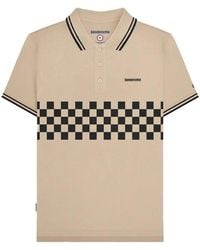 Lambretta - Ss25 Two Tone Tipped Polo Shirt - Lyst