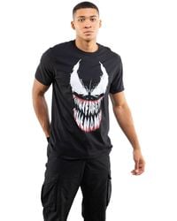 Marvel - Venom Teeth Cotton T-Shirt - Lyst