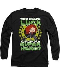 Marvel - Widow St Patrick's Day Lucky Super Hero Long Sleeve T-Shirt - Lyst