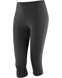Spiro - Softex Capri Sports Leggings - Lyst