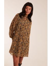 Blue Vanilla - Keyhole Swing Dress Long Sleeve - Lyst