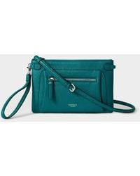 Osprey - The Ruby Leather Crossbody Clutch Bag - Lyst