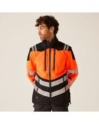 Regatta - Hi-Vis X-Pro 3-Layer Softshell Jacket - Lyst