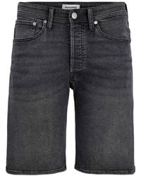 Jack & Jones - Rick Denim Slim Shorts - Lyst