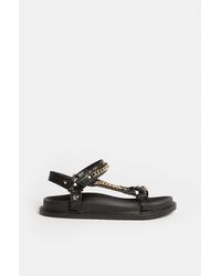 Coast - Chunky Sandal With Chain Detail - Lyst