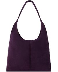 Sostter - Purple Large Soft Suede Hobo Shoulder Bag - Bxxan - Lyst