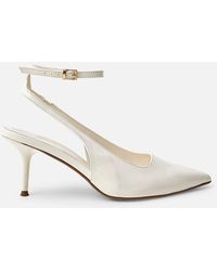 Public Desire - Louis Patent Ankle Strap Court Mid Heel - Lyst