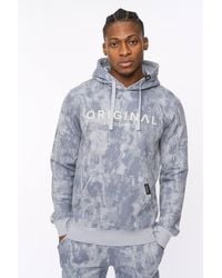 Crosshatch - Bardon Hoodie With High Build Graphics - Lyst